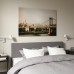 Картина с рамой IKEA BJORKSTA серый 118x78 см (393.846.34)