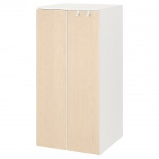 Гардероб IKEA SMASTAD / PLATSA білий береза 60x57x123 см (393.888.73)