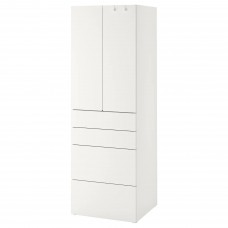 Гардероб IKEA SMASTAD білий 60x57x181 см (393.899.76)