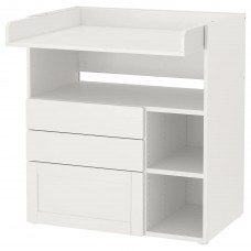 Пеленальный стол IKEA SMASTAD белый 90x79x100 см (393.922.43)