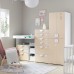 Комбинация шкафов с пеленальным столиком IKEA SMASTAD / PLATSA белый береза 210x79x180 см (393.923.80)