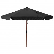 Зонт от солнца IKEA BETSO / VARHOLMEN темно-серый 300 см (394.136.17)