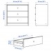 Комплект меблів для спальні IKEA GURSKEN світло-бежевий (394.170.12)