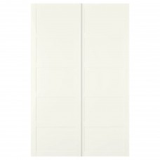 Пара розсувних дверей IKEA BERGSBO білий 150x236 см (394.215.42)