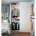 2 каркаса гардеробов IKEA PAX белый 150x35x236 см (398.952.96)