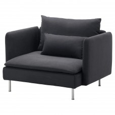 Крісло IKEA SODERHAMN темно-сірий (398.994.78)