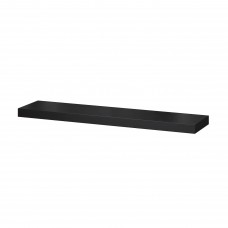 Полиця IKEA LACK чорно-коричневий 110x26 см (401.036.33)