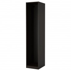 Каркас гардероба IKEA PAX чорно-коричневий 50x58x236 см (401.215.85)