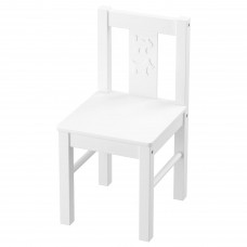 Детский стул IKEA KRITTER белый (401.536.99)