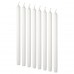 Свічка без запаху IKEA JUBLA білий 35 см (401.544.01)