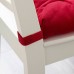 Подушка на стілець IKEA MALINDA червоний 40/35x38x7 см (402.027.46)