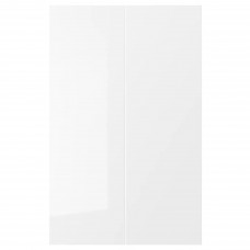 Двері кутової шафи IKEA RINGHULT глянцевий білий 25x80 см (402.081.97)