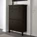 Галошница IKEA HEMNES черно-коричневый 89x127 см (402.169.08)