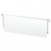 Перегородка в шкаф IKEA MAXIMERA белый прозрачный 80 см (402.427.47)