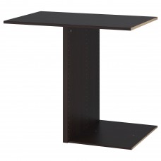 Разделитель в корпусную мебель IKEA KOMPLEMENT черно-коричневый 100x58 см (402.464.20)