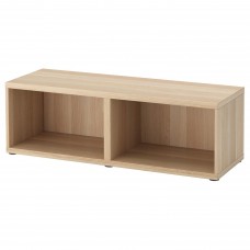 Каркас корпусних меблів IKEA BESTA білений дуб 120x40x38 см (402.473.73)