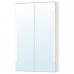 Шафа дзеркальна IKEA STORJORM білий 60x14x96 см (402.481.22)