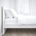 Каркас кровати IKEA MALM белый 120x200 см (402.494.85)