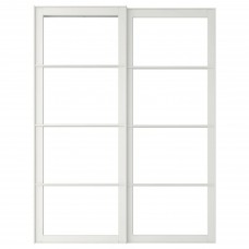 Пара рам для раздвижных дверей IKEA PAX белый 150x236 см (402.502.66)