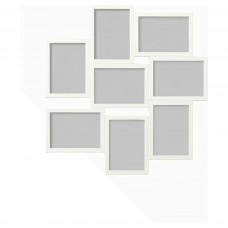 Рама для коллажа на 8 фото IKEA VAXBO белый 13x18 см (402.566.21)