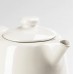 Чайник - заварник IKEA VARDAGEN кремово-білий 1.2 л (402.893.44)