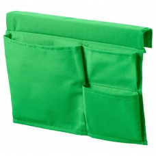Кишеня для ліжка IKEA STICKAT зелений 39x30 см (402.962.93)