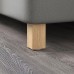 Ножка для стола IKEA BURFJORD дуб 10 см (402.996.87)
