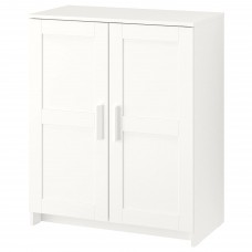 Шафа з дверима IKEA BRIMNES білий 78x95 см (403.006.62)