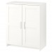 Шафа з дверима IKEA BRIMNES білий 78x95 см (403.006.62)