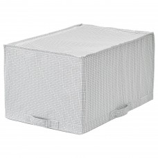 Сумка IKEA STUK білий сірий 34x51x28 см (403.096.86)