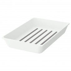 Лоток для кухонного приладдя IKEA VARIERA білий 20x31 см (403.157.91)