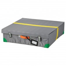 Ящик для постілі під ліжко IKEA FLYTTBAR темно-сірий 58x58x15 см (403.288.40)