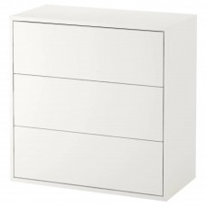 Шкаф с 3 ящиками IKEA EKET белый 70x35x70 см (403.339.69)