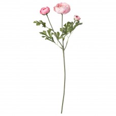 Цветок искусственный IKEA SMYCKA лютик розовый 52 см (403.357.13)
