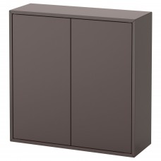 Шафа з дверима IKEA EKET темно-сірий 70x25x70 см (403.449.39)