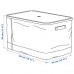Коробка з кришкою IKEA RABBLA 35x50x30 см (403.481.26)