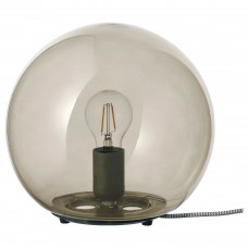 Лампа настільна IKEA FADO сірий 25 см (403.563.00)