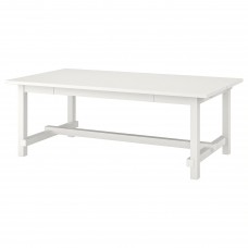Розкладний стіл IKEA NORDVIKEN білий 210/289x105 см (403.687.13)