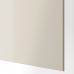 4 панелі для рами розсувних дверей IKEA HOKKSUND глянцевий світло-бежевий 75x236 см (403.738.04)