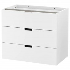 Модульний комод IKEA NORDLI білий 80x68 см (403.834.69)