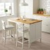 Кухонний острівець IKEA TORNVIKEN кремово-білий дуб 126x77 см (403.916.57)