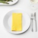 Салфетка бумажная IKEA FANTASTISK желтый 33x33 см (403.979.42)
