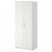 Гардероб IKEA BRIMNES білий 78x190 см (404.004.78)