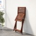 Розкладний стілець IKEA APPLARO сад балкон коричневий (404.131.31)