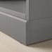 Стеллаж с цоколем IKEA HAVSTA серый 61x37x212 см (404.151.92)