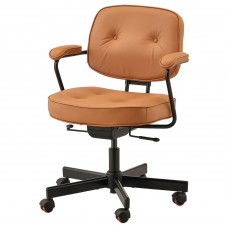 Офісний стілець IKEA ALEFJALL золотисто-коричневий (404.199.82)