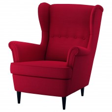 Крісло IKEA STRANDMON червоний (404.332.47)