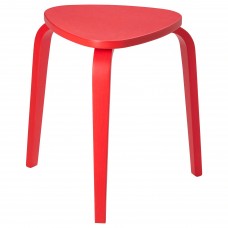 Табурет IKEA KYRRE яскраво-червоний (404.349.73)