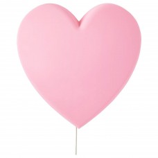 LED бра IKEA UPPLYST серце рожевий (404.403.42)