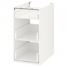 Підлогова кухонна шафа IKEA ENHET білий 40x60x75 см (404.404.22)